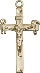 [2194GF] 14kt Gold Filled Crucifix Medal