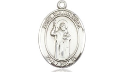 [8399SS] Sterling Silver Saint Columbkille Medal