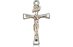 [2237GF/SS] Two-Tone GF/SS Maltese Crucifix Medal