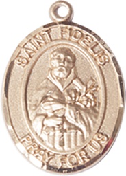 [8426GF] 14kt Gold Filled Saint Fidelis Medal