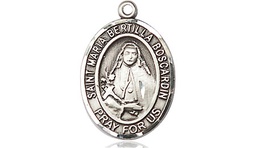 [8428SS] Sterling Silver Saint Maria Bertilla Boscardin Medal