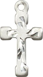 [2519SS] Sterling Silver Cross Medal