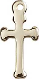 [2522GF] 14kt Gold Filled Cross Medal