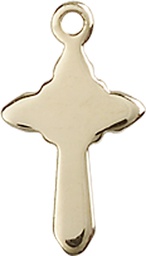 [2524GF] 14kt Gold Filled Cross Medal