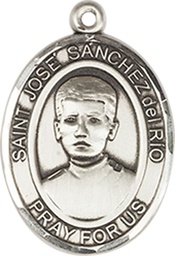 [8446SS] Sterling Silver Saint Jose Canchez del Rio Medal