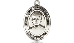 [8446SS] Sterling Silver Saint Jose Canchez del Rio Medal