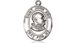 [8455SS] Sterling Silver Saint John XXIII Medal