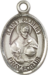 [9001SS] Sterling Silver Saint Albert the Great Medal