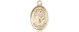 [9002GF] 14kt Gold Filled Saint Ann Medal