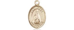 [9010GF] 14kt Gold Filled Saint Blaise Medal
