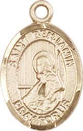 [9013GF] 14kt Gold Filled Saint Benjamin Medal