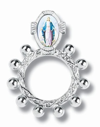 [HI-977-253] Our Lady Of Grace Rosary Ring  Sold in Inc. of 10-P65