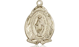 [1481MGF] 14kt Gold Filled Miraculous Medal