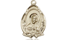 [1481SGF] 14kt Gold Filled Scapular Medal