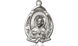[1481SSS] Sterling Silver Scapular Medal
