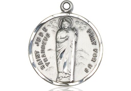 [0701JSS] Sterling Silver Saint Jude Medal