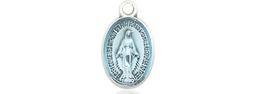 [0702EMSSY] Sterling Silver Miraculous Medal - With Box