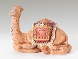 [RO-54032] 2pc St 5&quot; Baby Camel Ntvty Figure - Christmas