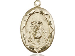 [0801EHGF] 14kt Gold Filled Ecce Homo Medal