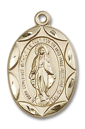 [0801MGF] 14kt Gold Filled Miraculous Medal
