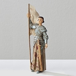 [RO-50293] 4.5&quot;H St Joan Of Arc Figure