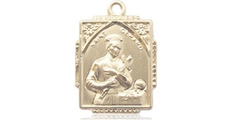 [0804GGF] 14kt Gold Filled Saint Gerard Medal