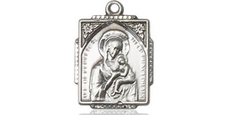 [0804HSS] Sterling Silver Our Lady of Perpetual Help Medal