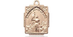 [0804JAGF] 14kt Gold Filled Saint Joan of Arc Medal