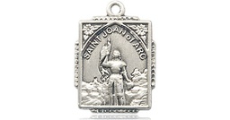 [0804JASSY] Sterling Silver Saint Joan of Arc Medal