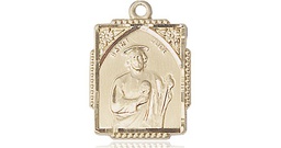 [0804JGF] 14kt Gold Filled Saint Jude Medal