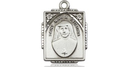 [0804MFSS] Sterling Silver Saint Maria Faustina Medal