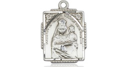 [0804PSSS] Sterling Silver Our Lady of Prompt Succor Medal