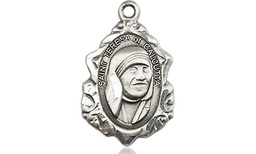 [0812SS] Sterling Silver Saint Teresa of Calcutta Medal