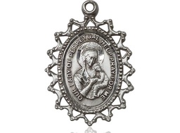 [1619HSS] Sterling Silver Our Lady of Perpetual Help Medal