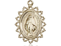 [1619MGF] 14kt Gold Filled Miraculous Medal