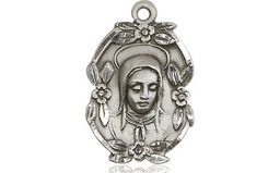 [1647SS] Sterling Silver Madonna Medal