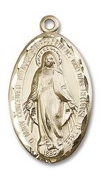 [1653GF] 14kt Gold Filled Miraculous Medal