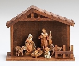 [RO-54780] 5&quot; Scale 6 Figure My First Nativity - Christmas