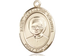 [7362KT] 14kt Gold Saint Josemaria Escriva Medal