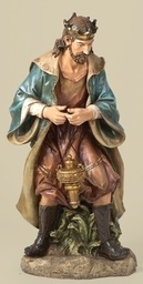 [RO-35092] 39&quot; Scale Color Praising King - Christmas