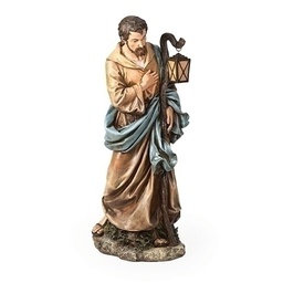 [RO-35023] 39" Scale Joseph Fig Painted - Christmas