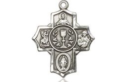 [2004SS] Sterling Silver Communion 5-Way Medal