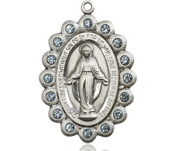 [2010ASSY] Sterling Silver Miraculous Medal - With Box