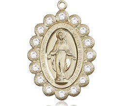 [2010CGF] 14kt Gold Filled Miraculous Medal