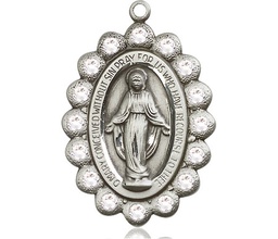 [2010CSS] Sterling Silver Miraculous Medal