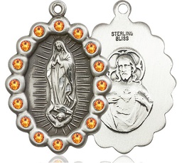 [2010FTPSS] Sterling Silver Our Lady of Guadalupe Medal