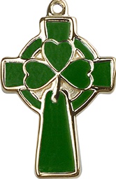 [5693GF] 14kt Gold Filled Celtic Cross Medal