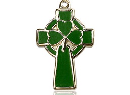 [5693GF] 14kt Gold Filled Celtic Cross Medal