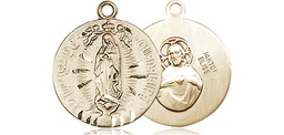 [4228GF] 14kt Gold Filled Our Lady of Guadalupe Medal