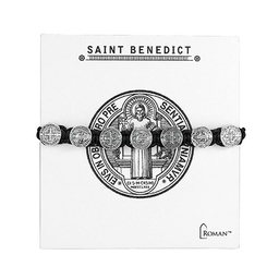 [RO-12745] Woven St. Benedict Bracelet